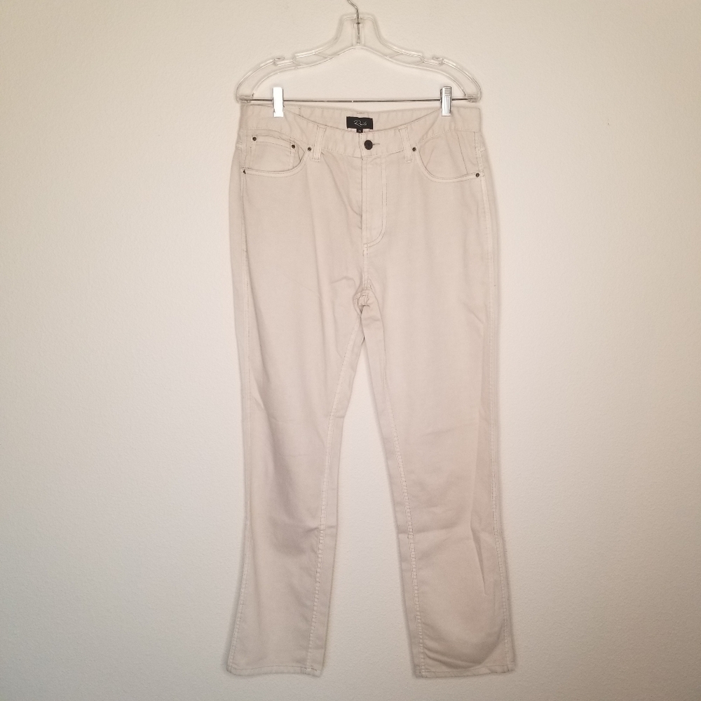 NEW Rails Carver Stone Tan Jeans 100% Cotton Men's 32